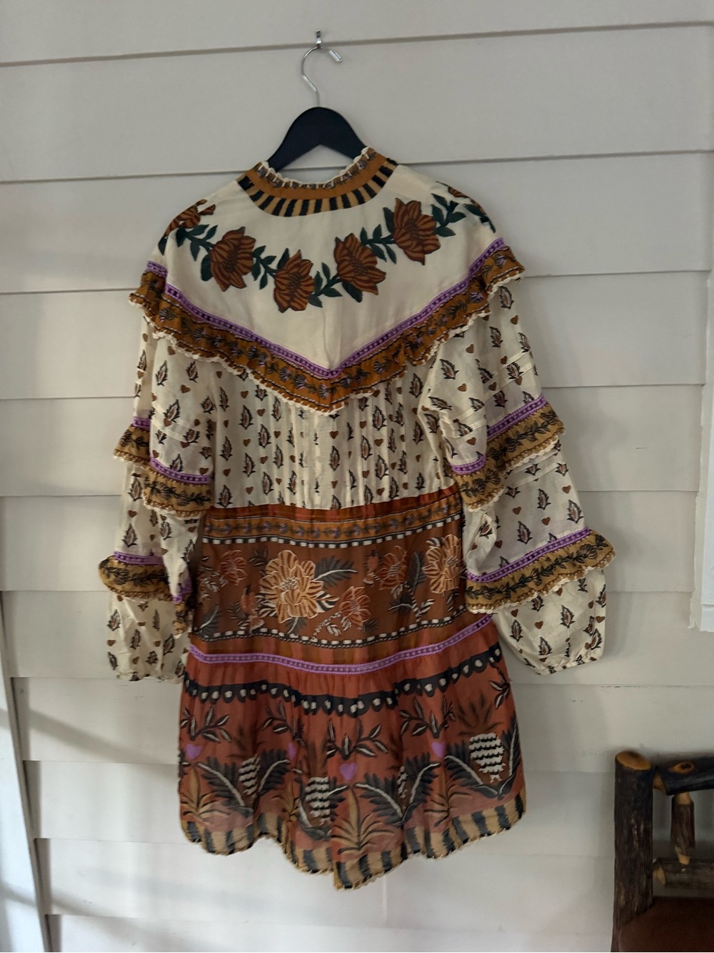 Farm Rio Ainika Ruffled Mini Dress - Picture 7 of 10